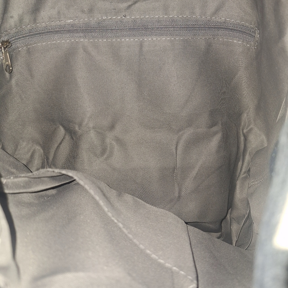 A Woman's Black Corduory Tote Bag By Prite** - Picture 6 of 7